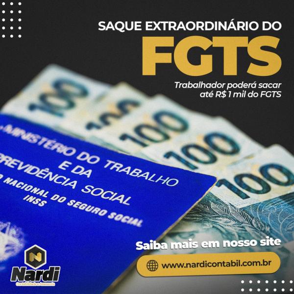 Saque Extraordinário do FGTS